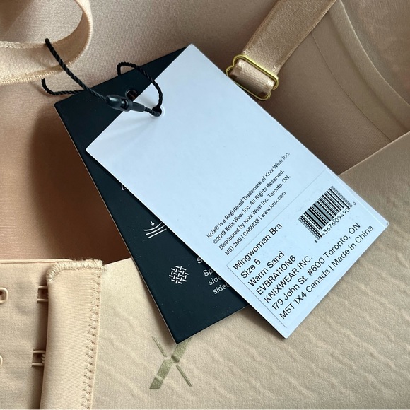 Knix WingWoman Contour Bra - Warm Sand - Picture 14 of 16